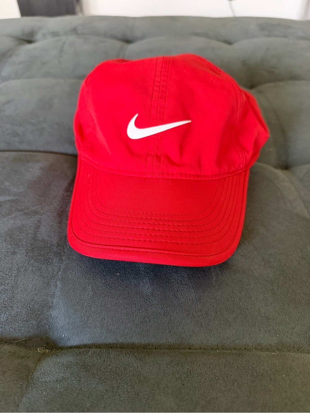 Nike Red Swoosh Baseball Cap
